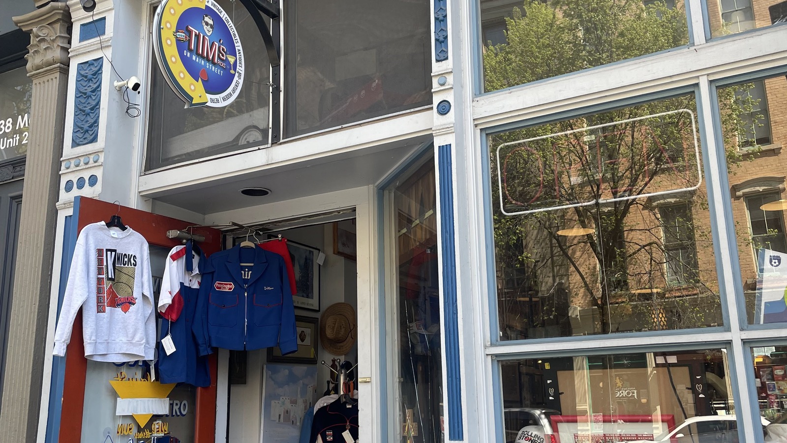 Storefront of Tim's Picks on Main Street in Cincinnati