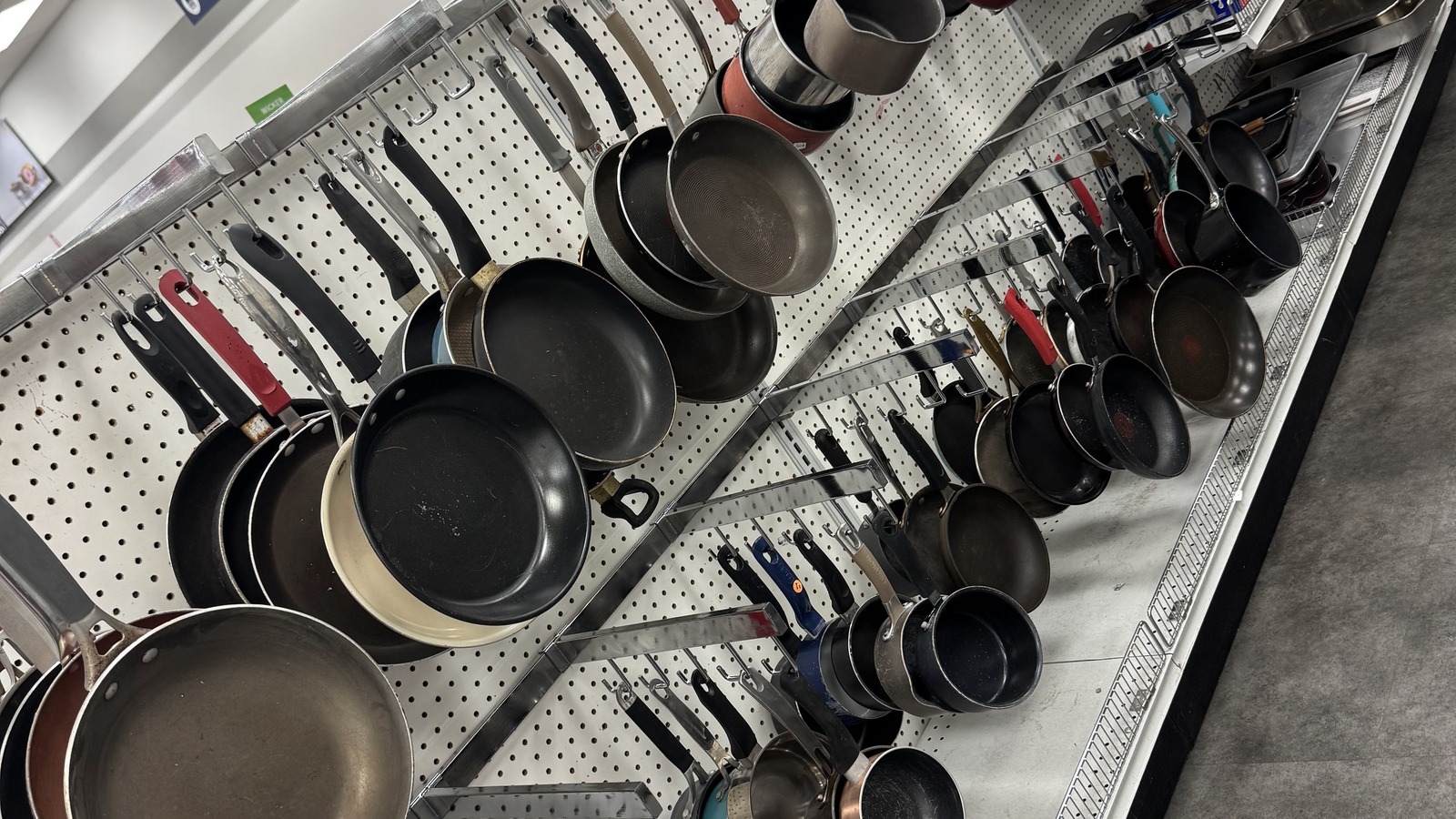Secondhand shopping scene at Deseret Industries Thrift Store & Donation Center in North Las Vegas