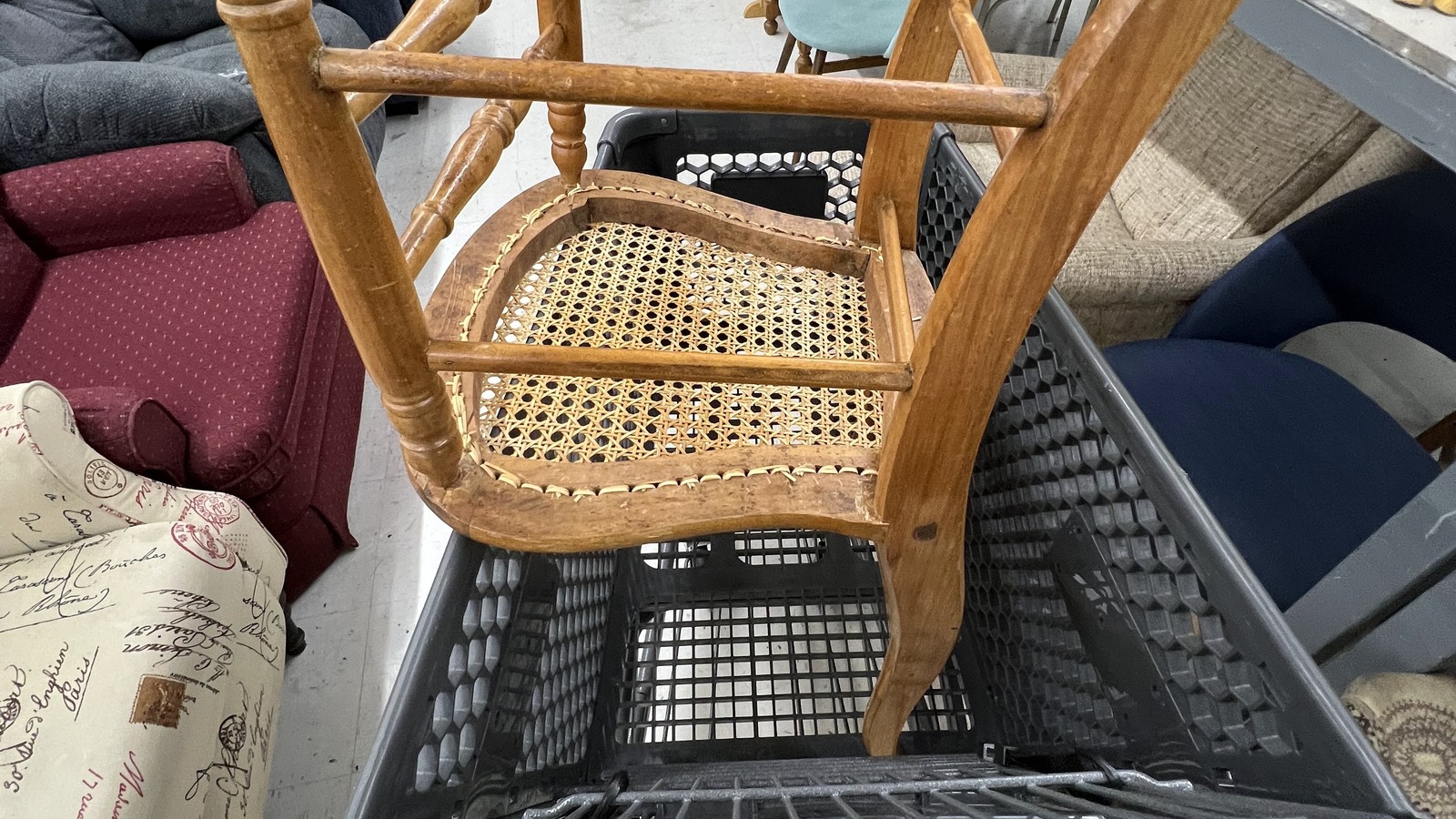 Secondhand shopping scene at arc Thrift Stores in Fort Collins