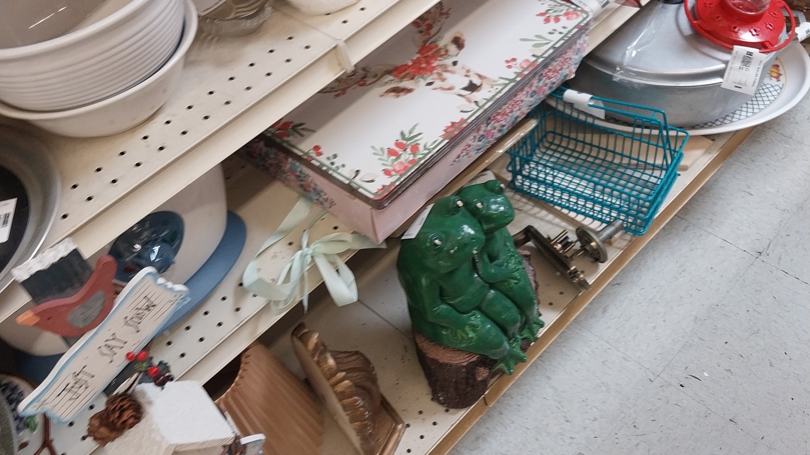 Secondhand shopping scene at Valley Thrift Store in Cincinnati