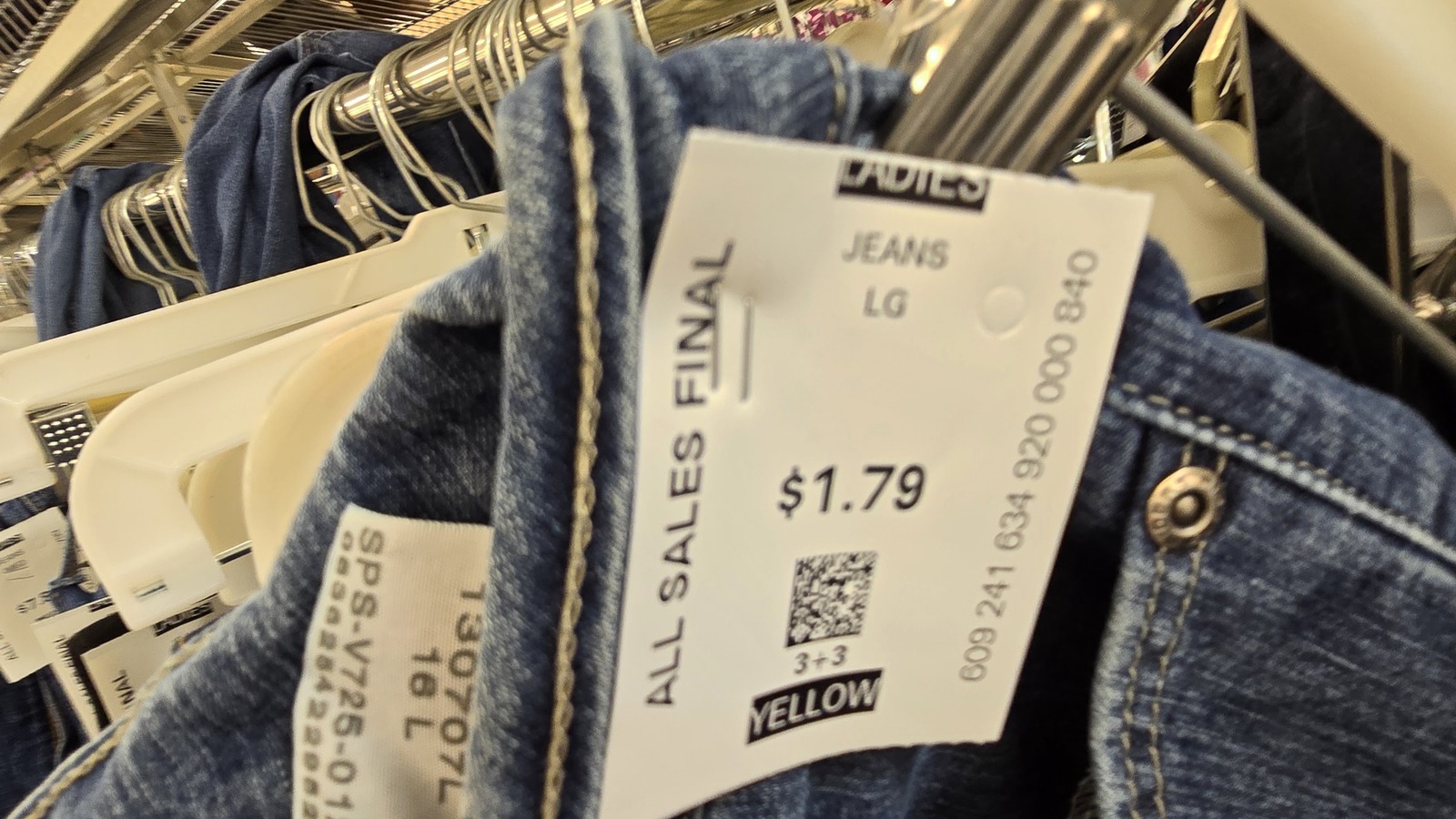 Secondhand shopping scene at Valley Thrift Store in Cincinnati