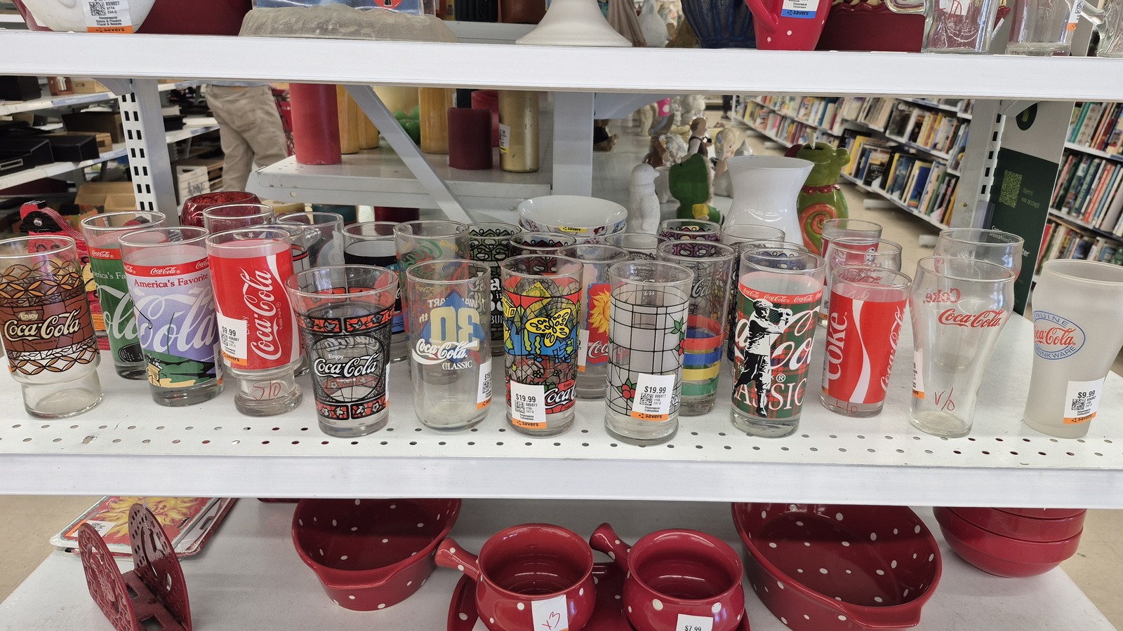 Secondhand shopping scene at Savers in Las Vegas