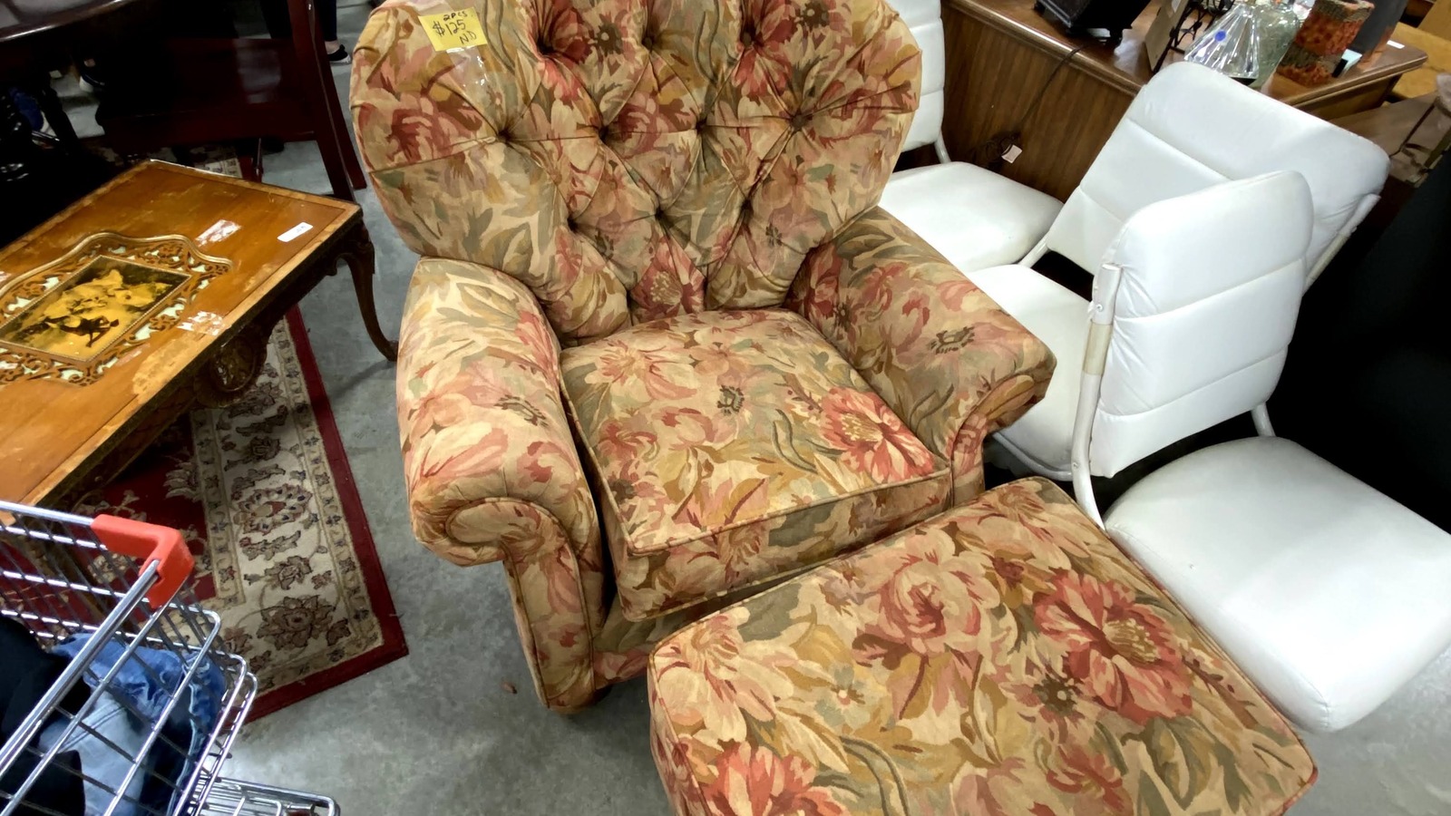 Secondhand shopping scene at Asbury Thrift Store in Madison