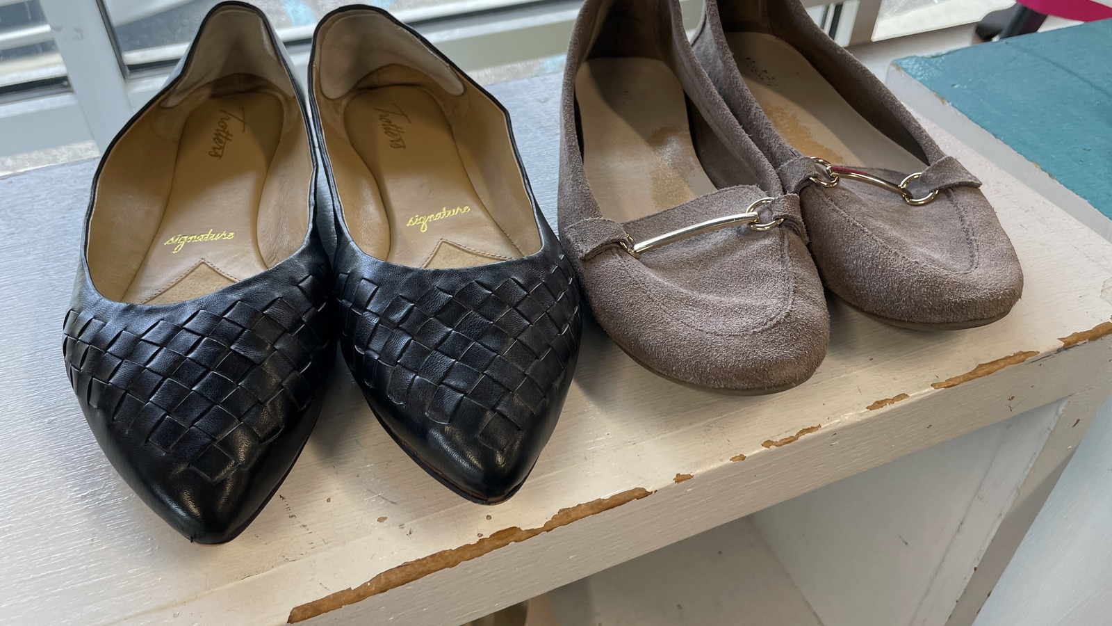 Secondhand shopping scene at Asbury Thrift Store in Madison