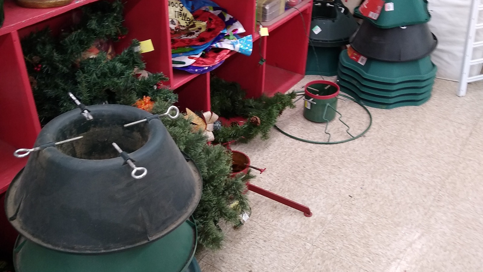 Secondhand shopping scene at AMVETS Thrift Store in Buffalo
