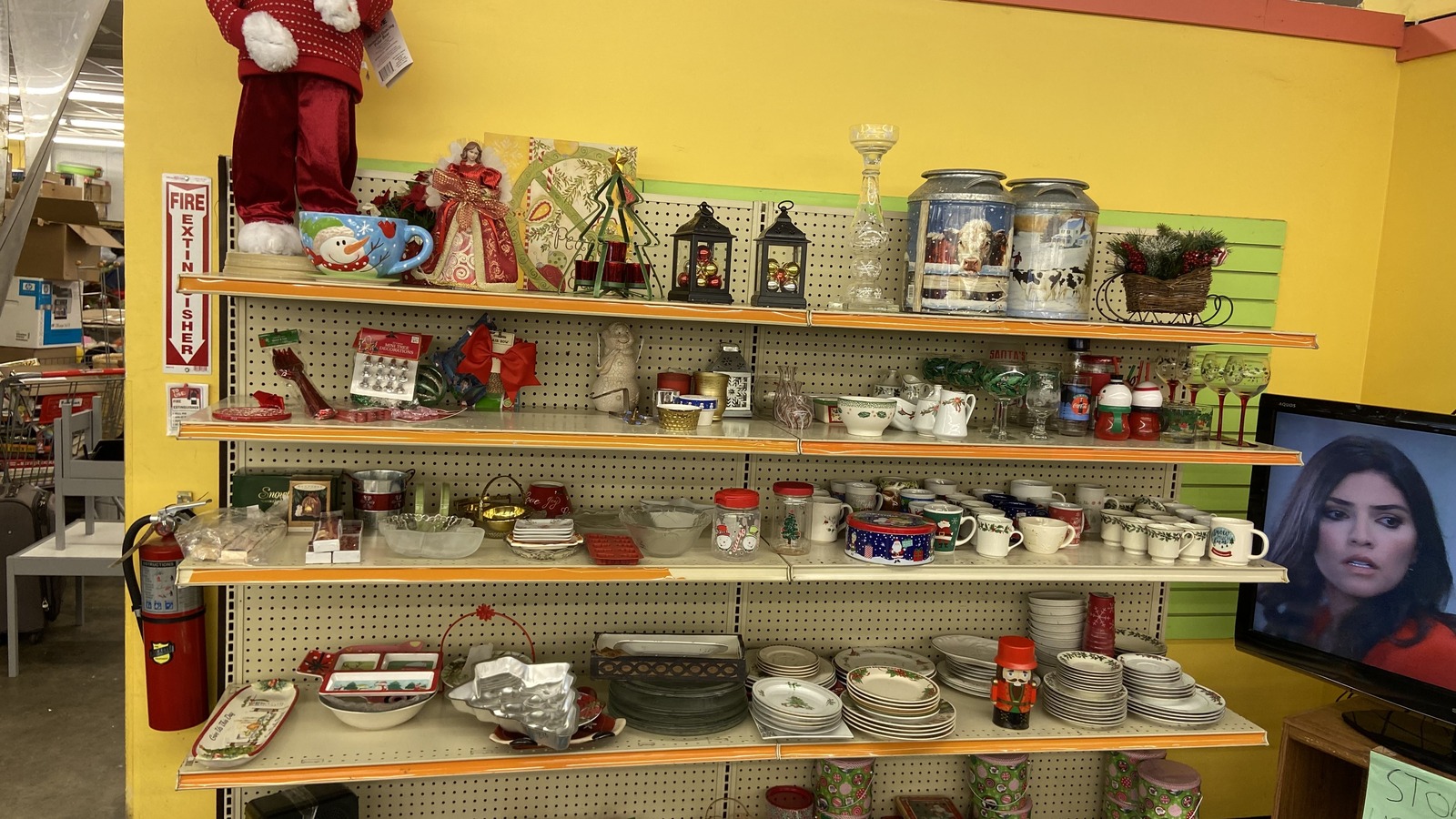 Secondhand shopping scene at CHKD Thrift Store in Virginia Beach