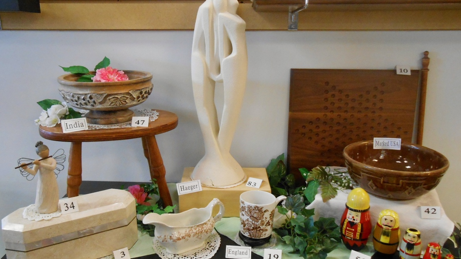 Home goods and clothing at Tried and True Thrift in Harrisonburg, Virginia