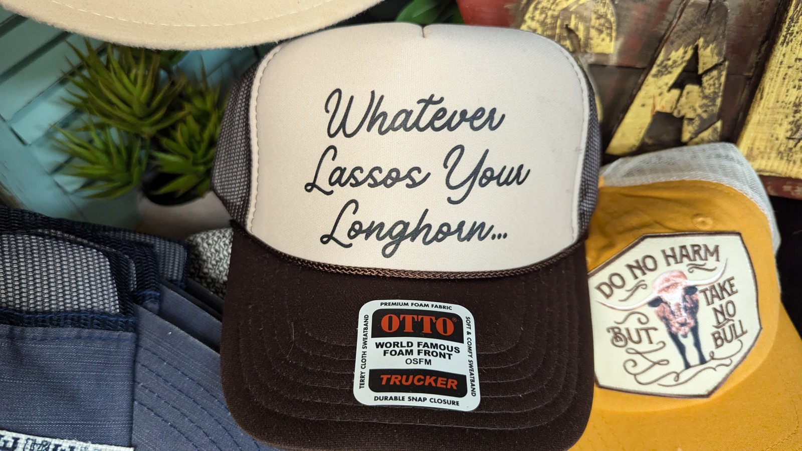Playful trucker hats and novelty gifts at Funky Junk LHC