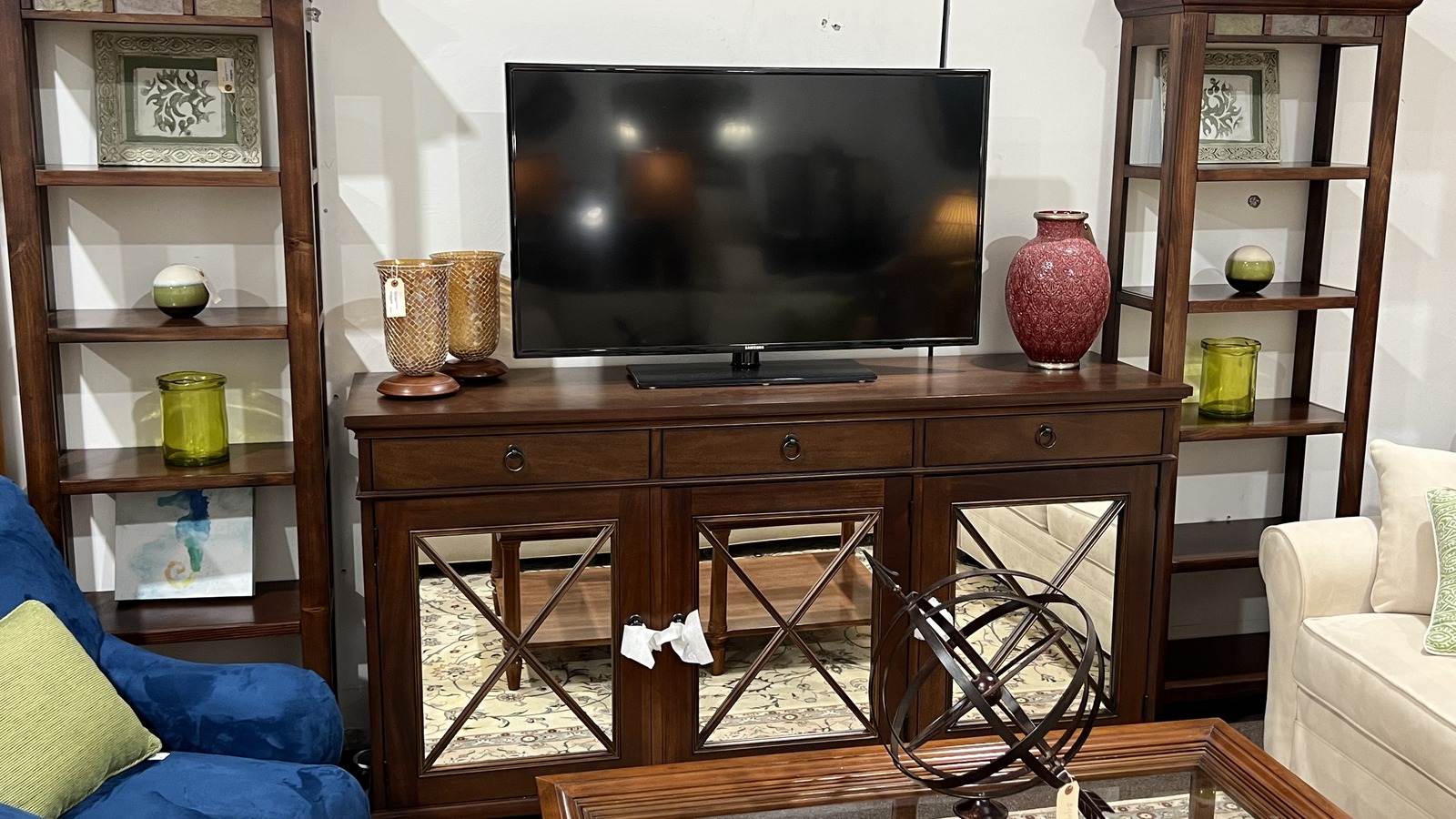 Coastal living room furniture at Beachside Furnishings in Vero Beach