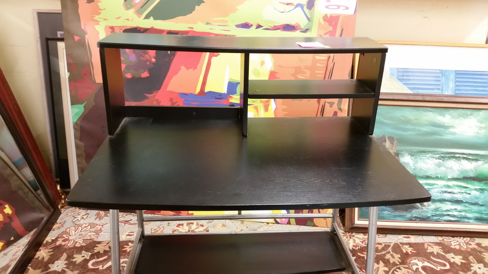 Artwork and display table at American Thrift Store in Hollywood