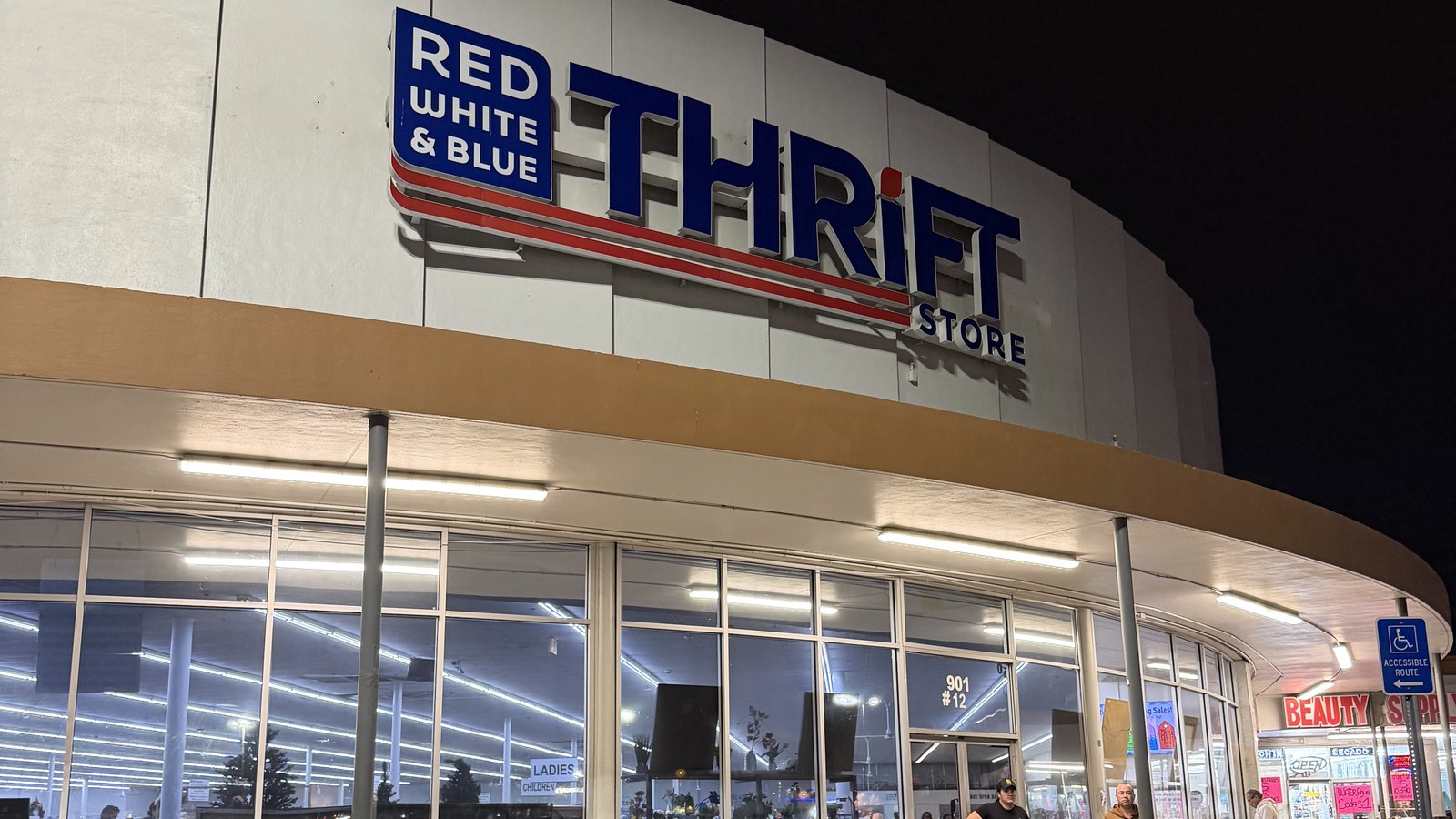 Red White and Blue Thrift Store in Hialeah, Florida