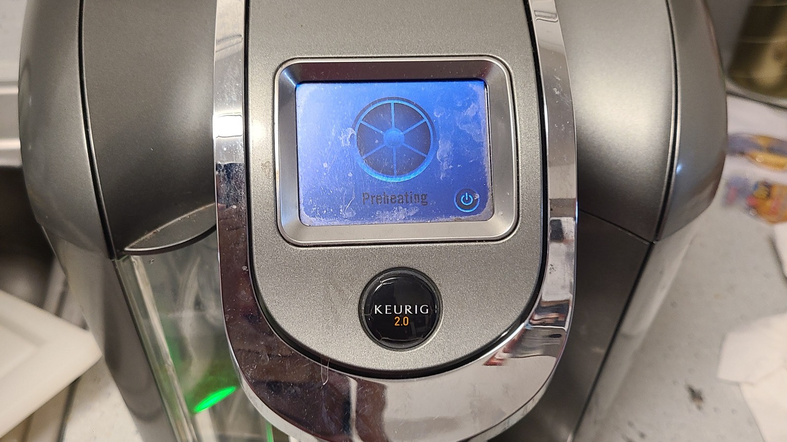 Countertop coffee maker among secondhand appliances
