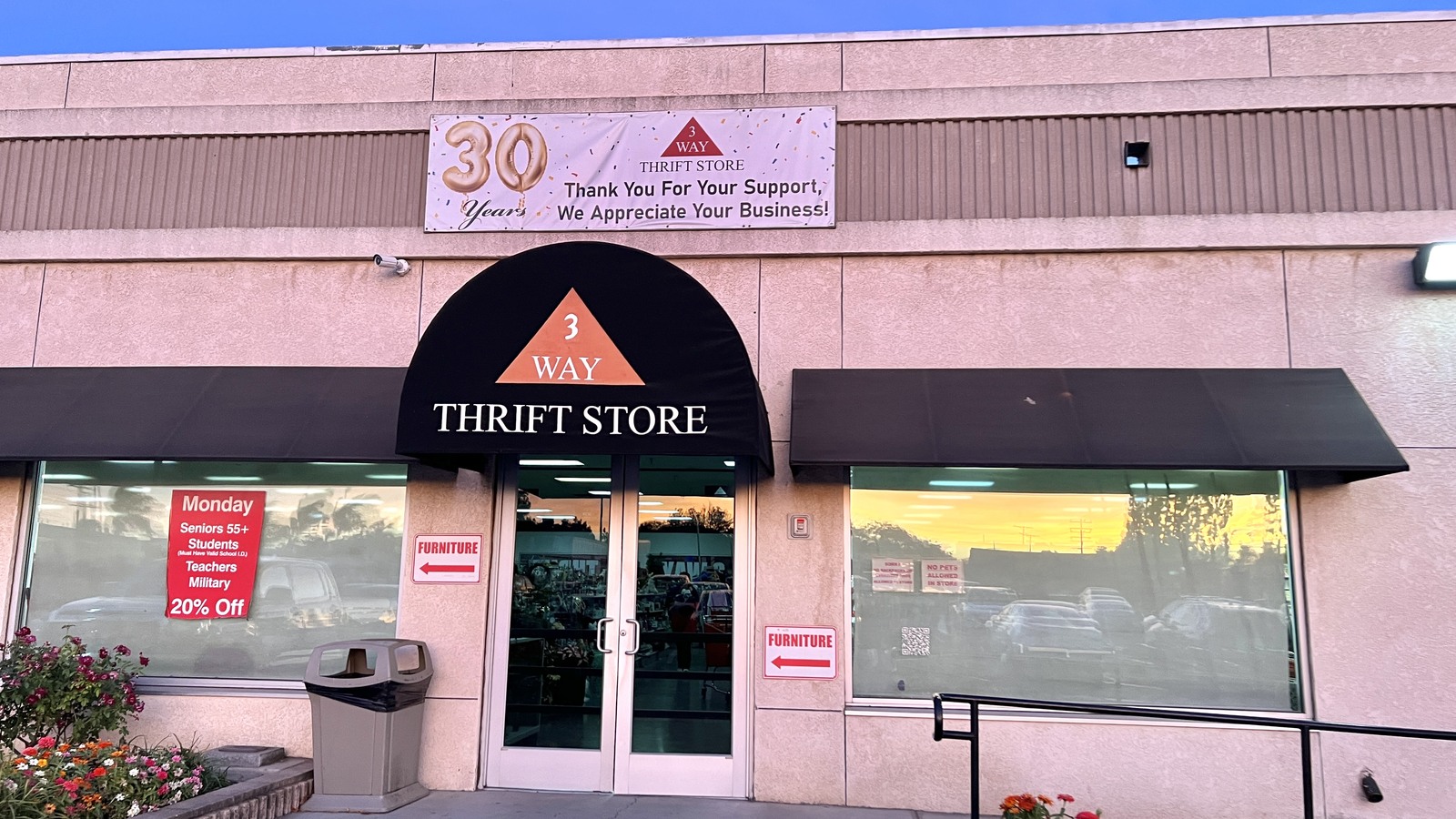 3 Way Thrift Store in Chino, California