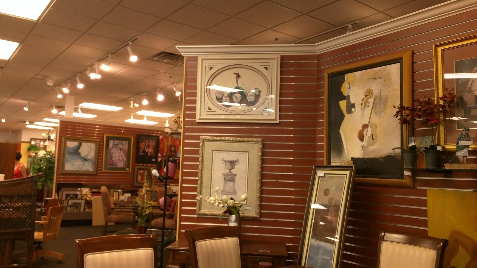 Framed art furniture and home decor at Turn Style Consignment in Scottsdale
