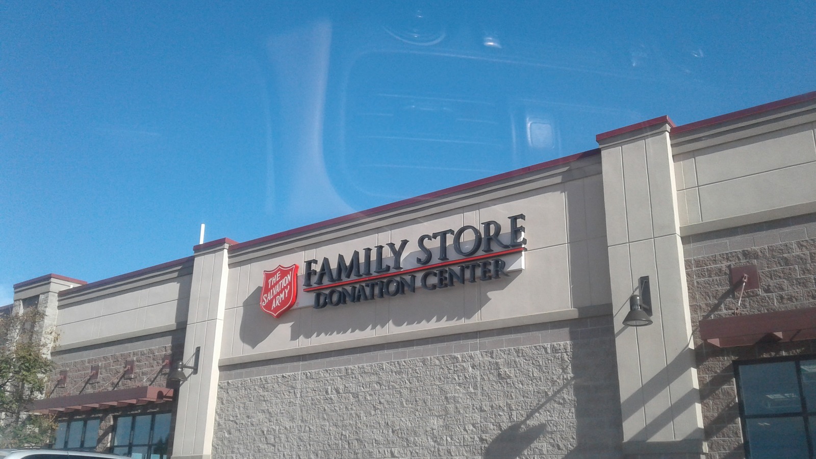 Salvation Army Family Store and Donation Center storefront in Parker
