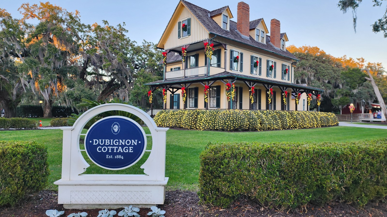 DuBignon Cottage in Jekyll Island's Historic District.