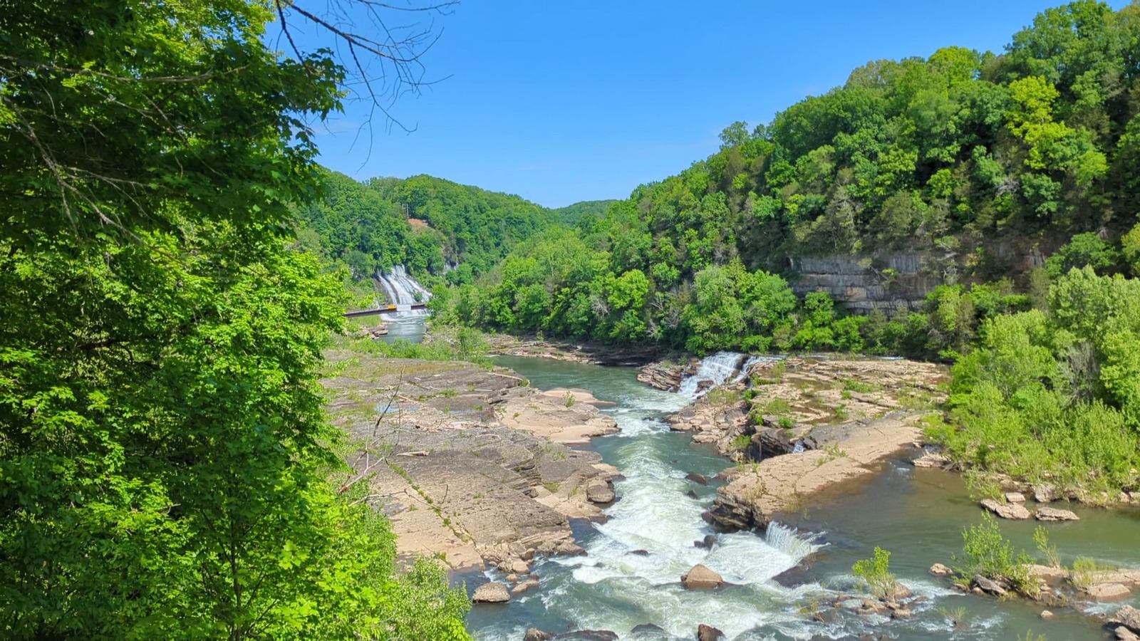 This Tennessee State Park Hides An 80-Foot Waterfall And A Swimming Gorge Worth The Trip
