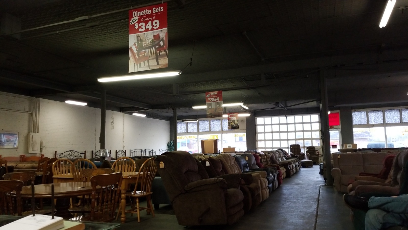 Furniture selection at Smith Furniture Budget and Used Store in Huntington