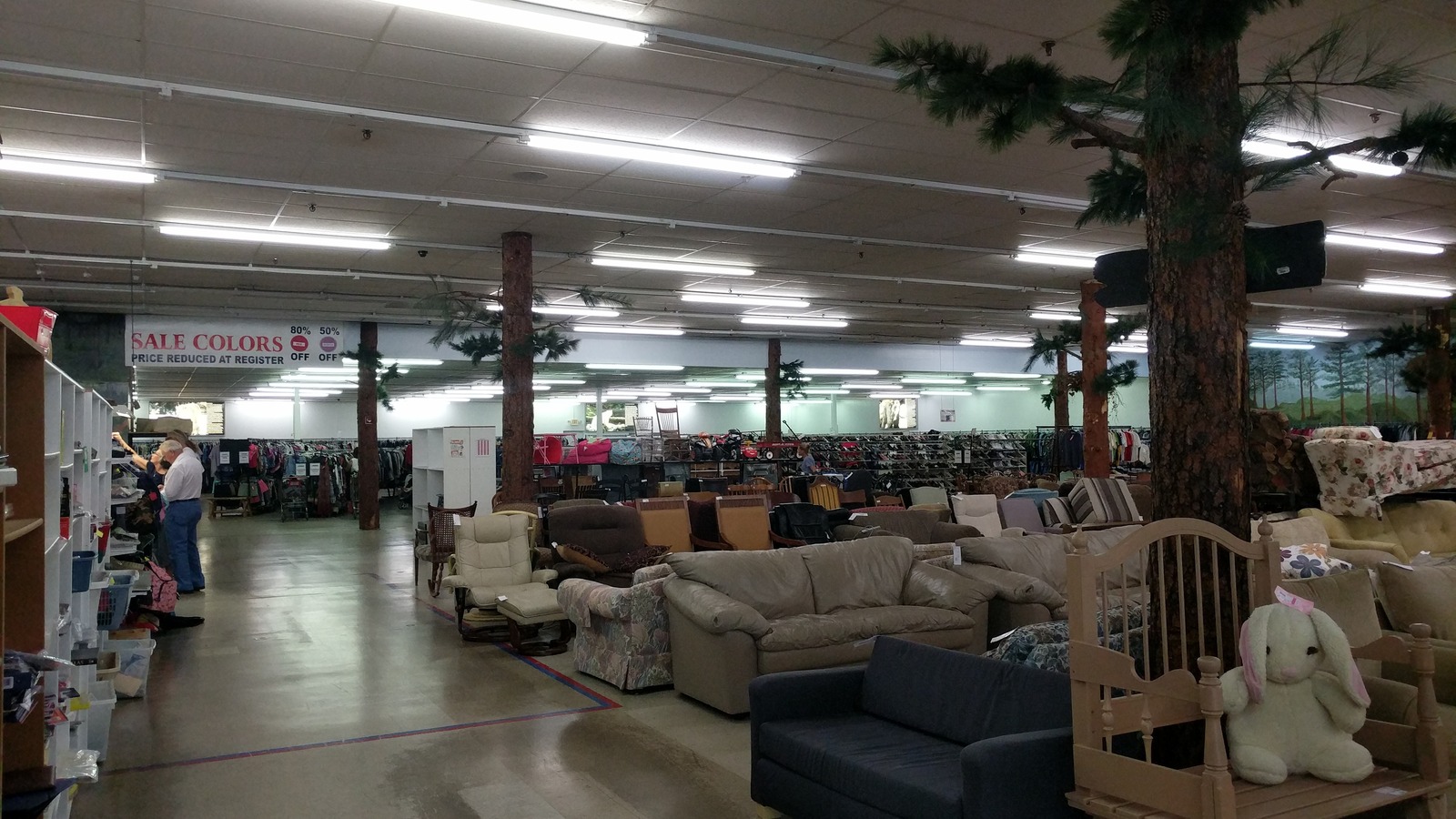 Furniture and home goods inside Bear Market Consignment Sales in Camdenton
