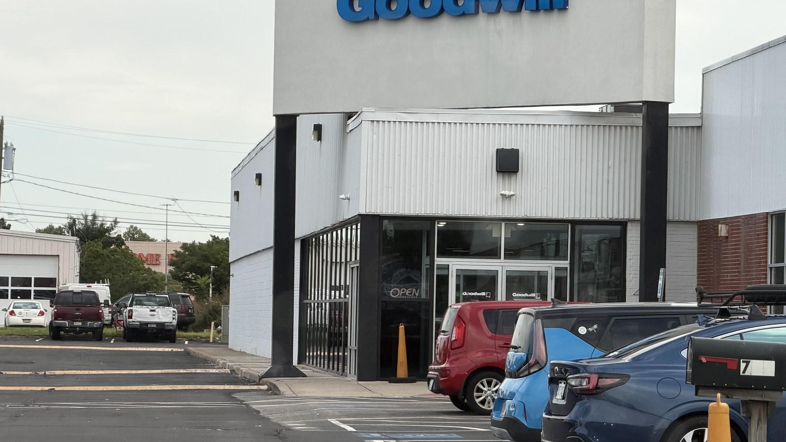 Goodwill Store Donation Center entrance in Montgomeryville near Lansdale