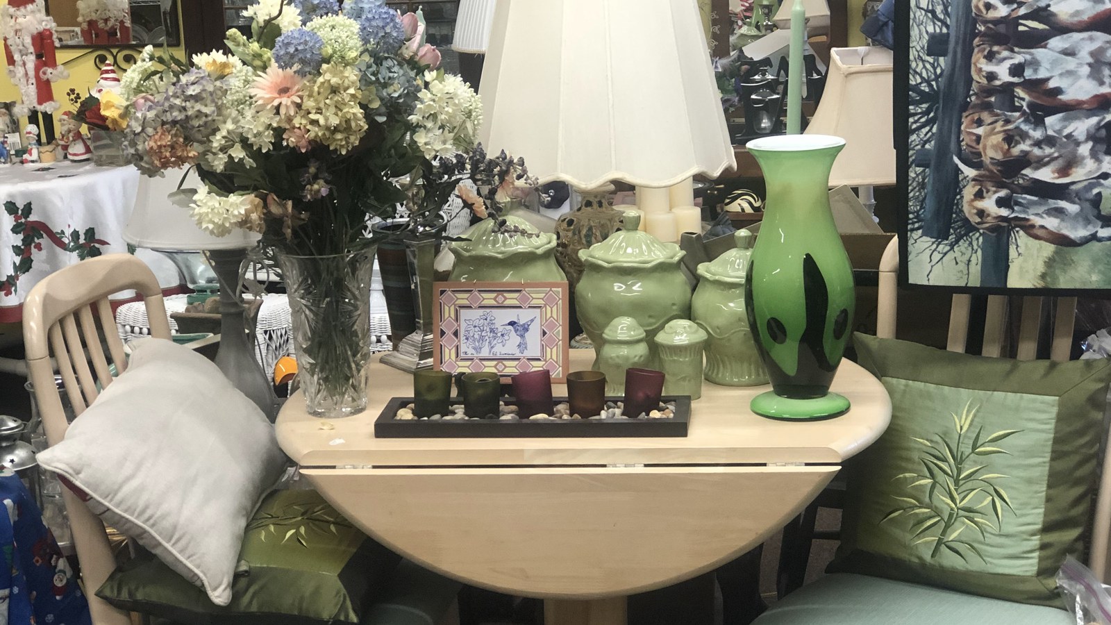 Secondhand merchandise at Tri County Humane Society Thrift Shop in Boca Raton, Florida