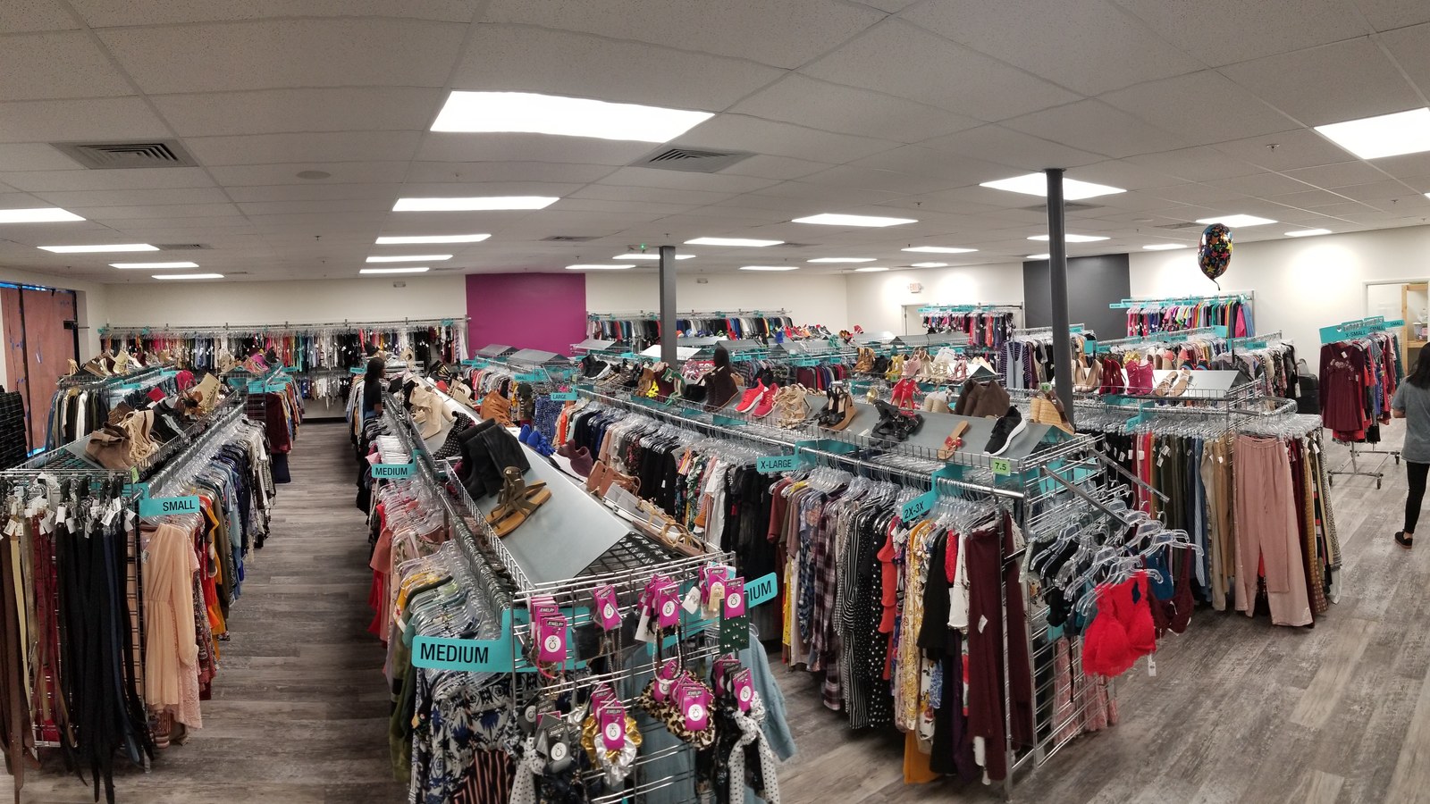Secondhand merchandise at Plato's Closet Boca Raton in Boca Raton, Florida