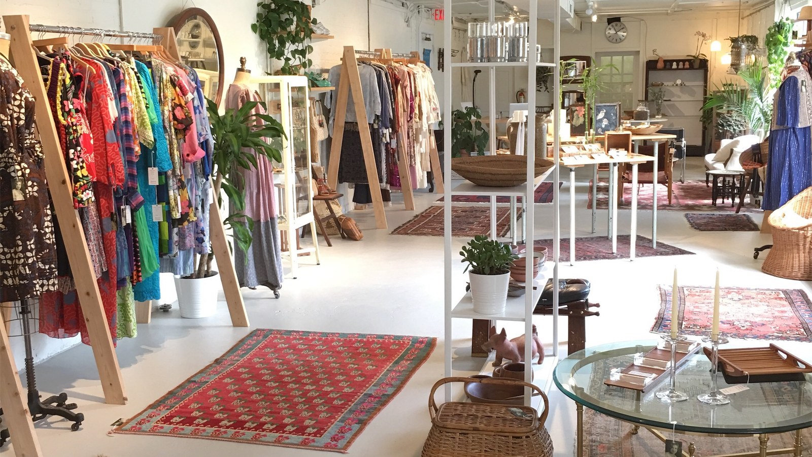 Secondhand merchandise at Raleigh Vintage in Raleigh, North Carolina