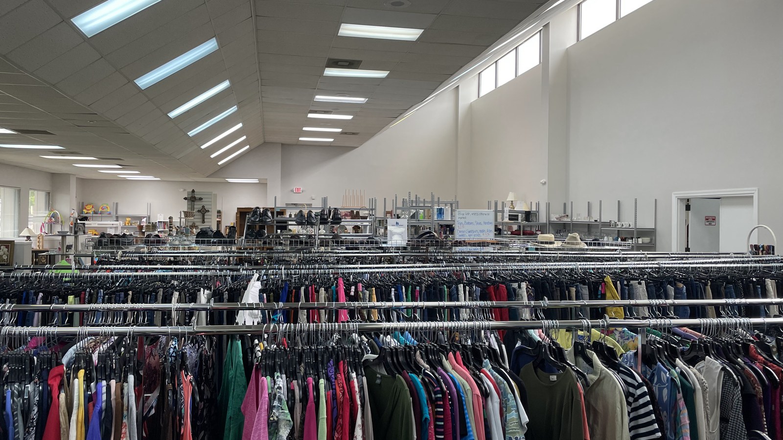 Secondhand merchandise at Three Tails ReSale : A GHHS Thrift Store in Huntsville, Alabama