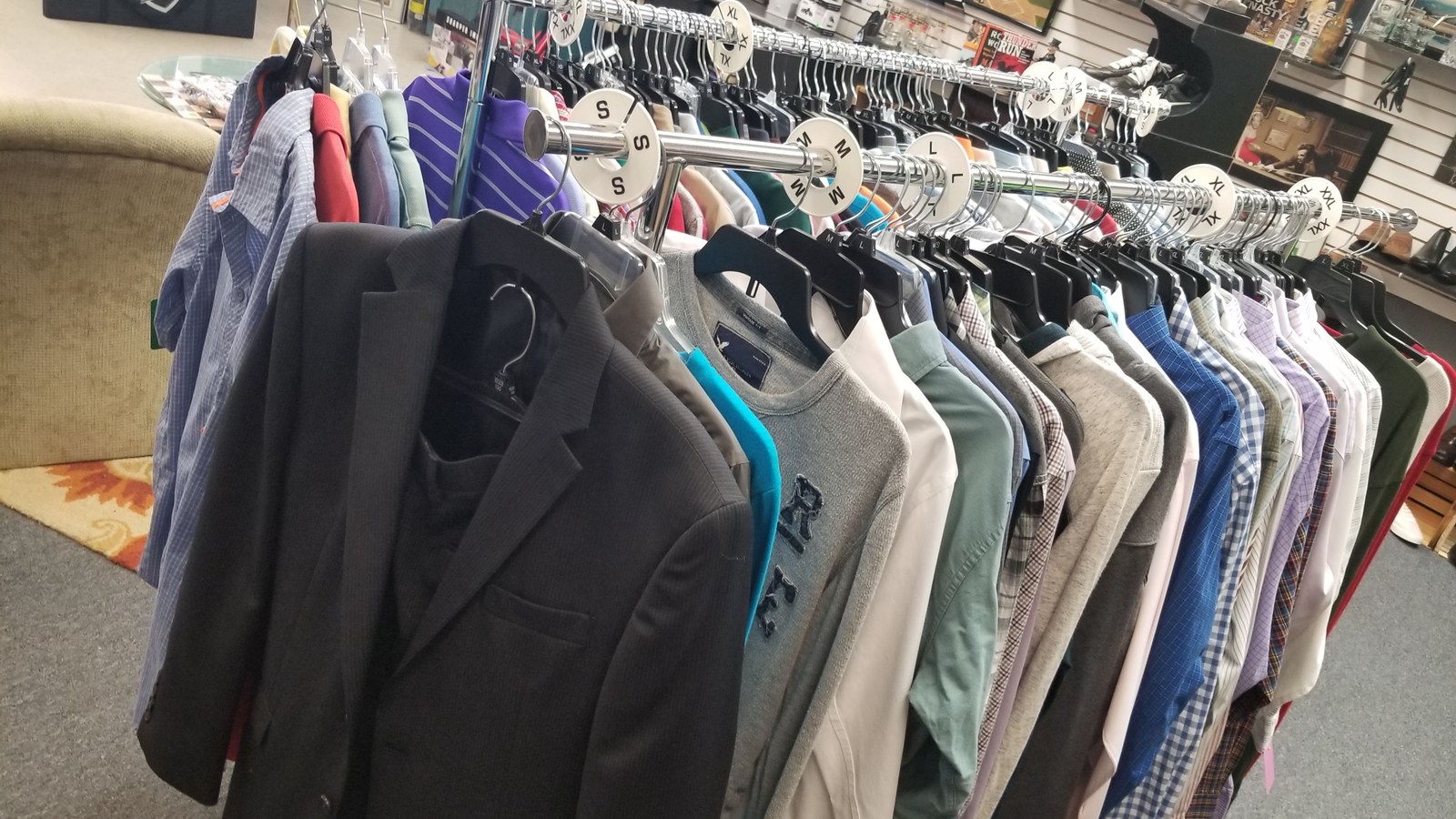 Secondhand merchandise at USA Resale-Wentzville in Wentzville, Missouri