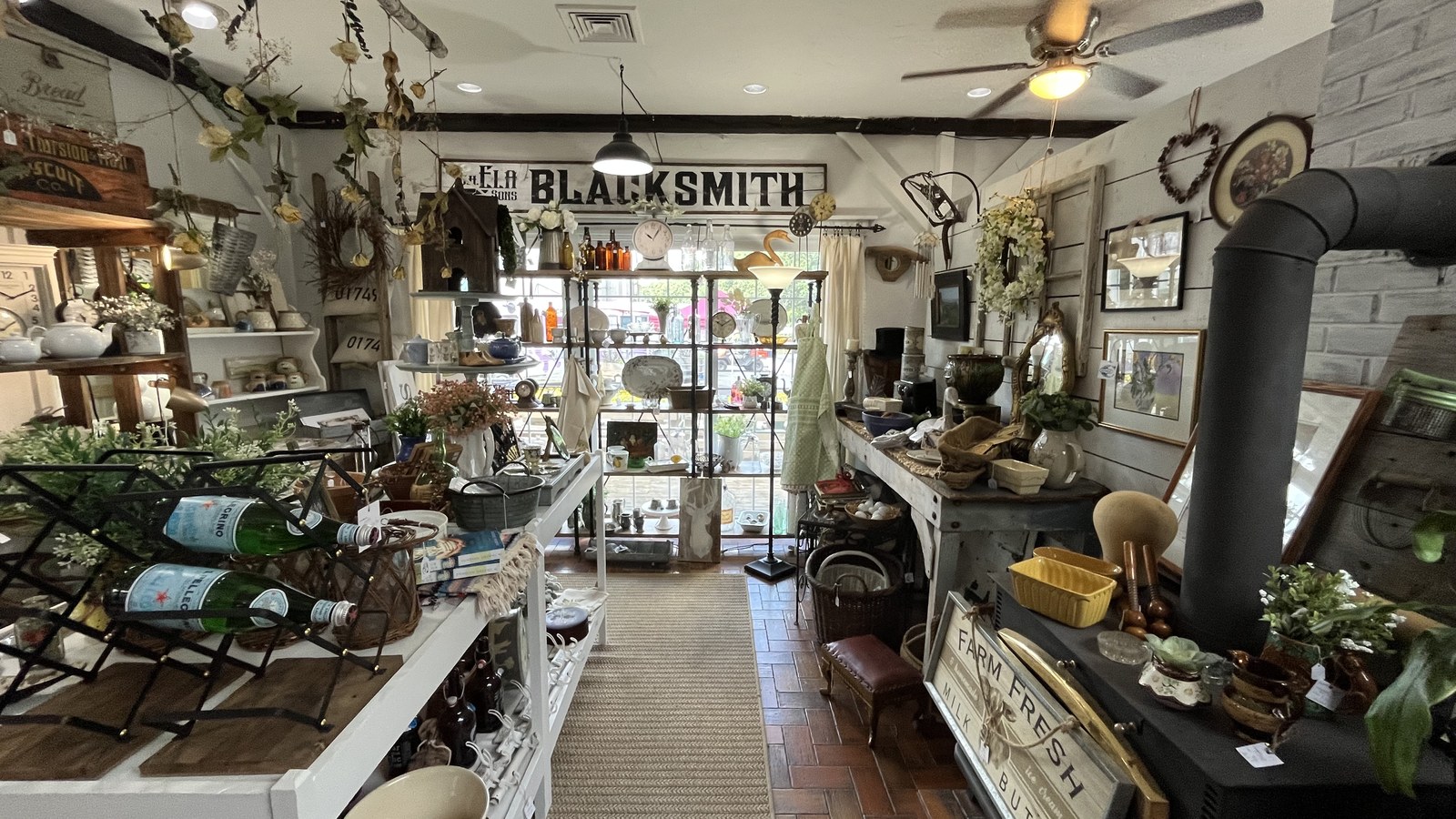 Secondhand merchandise at Avenue C Design in Framingham, Massachusetts