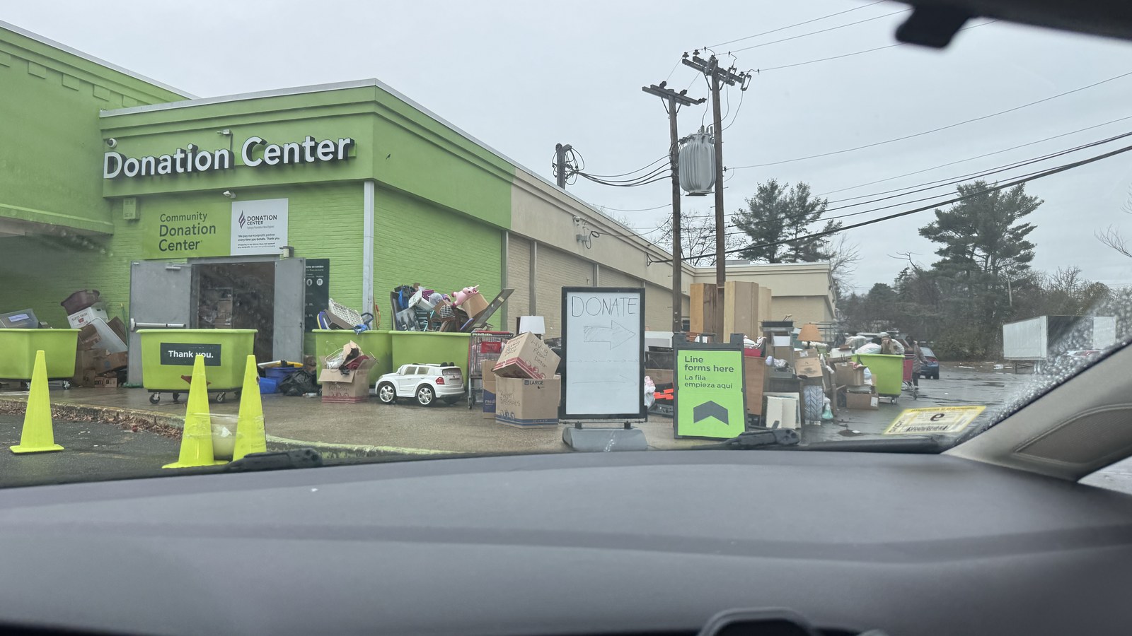 Secondhand merchandise at Savers in Framingham, Massachusetts